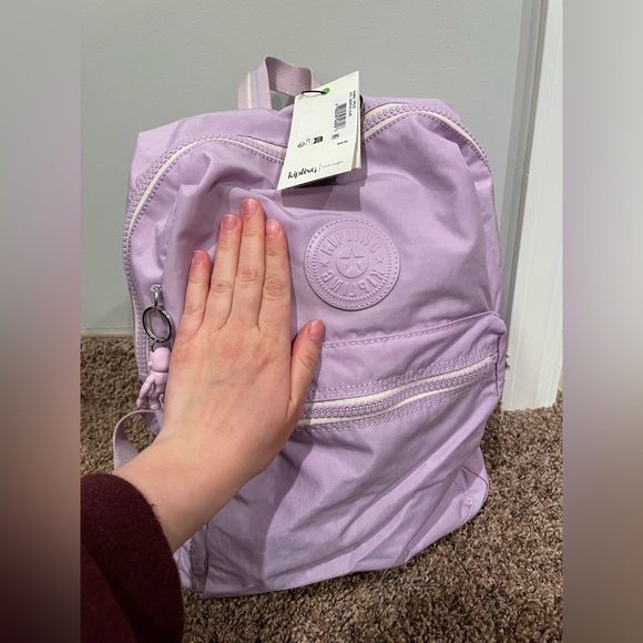 Brand new Kipling backpack Rylie Gentle Lilac - Picture 4 of 8